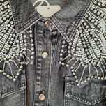 Koszula/ Katana Jeans z  cekinami
