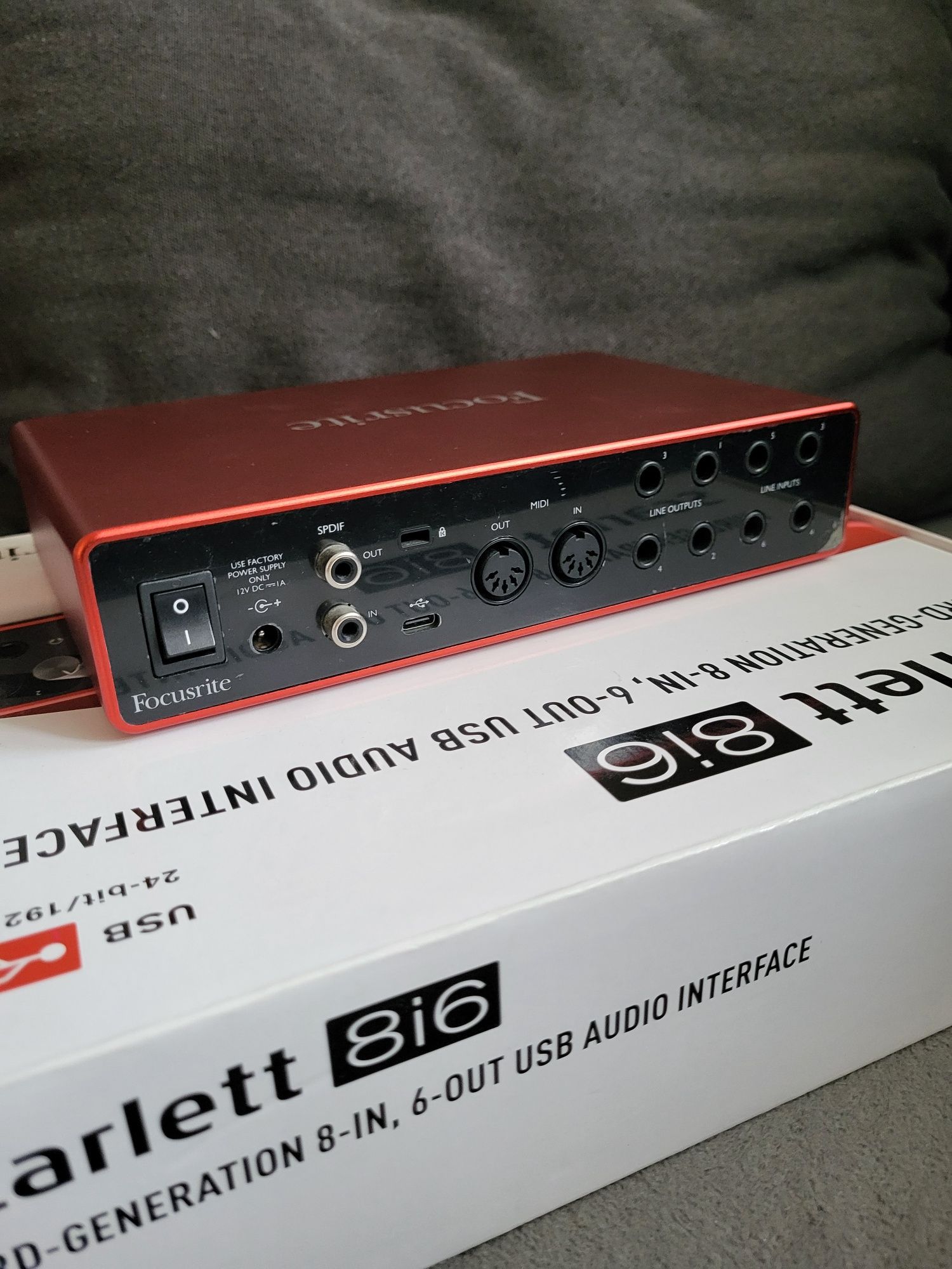 Focusrite Scarlett 8i6 3rd interfejs