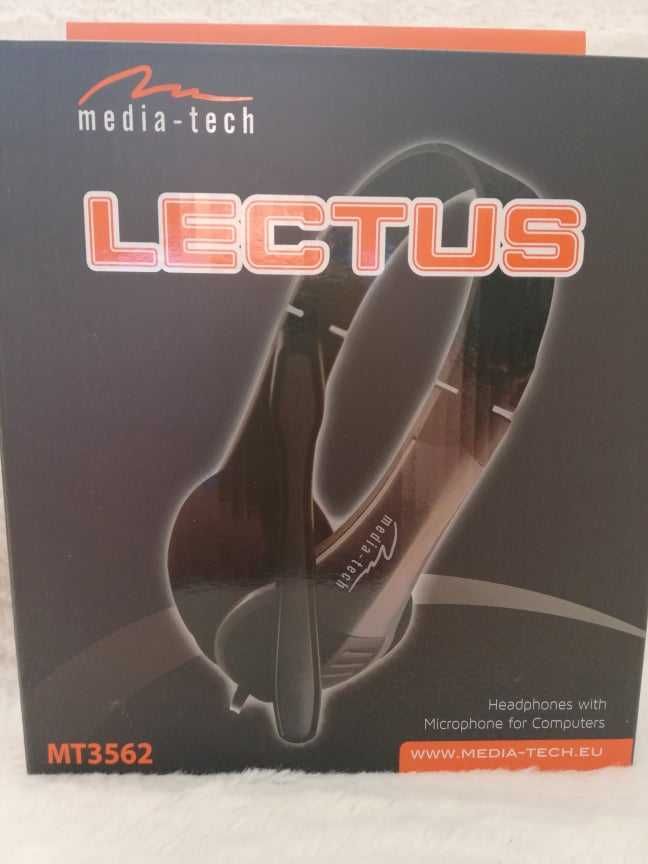 Słuchawki nauszne Media-Tech Lectus MT3562 (do komputera, headphones)