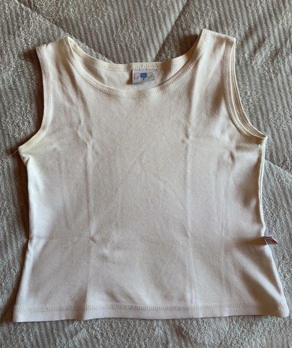 Top de regata branco