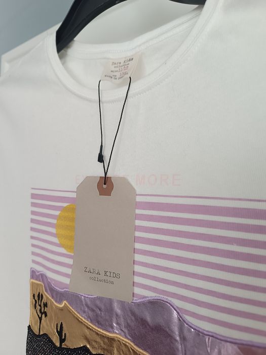 Bluzka Zara z długim rękawem