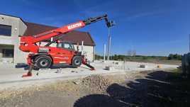 Usługi Wynajem Ładowarki teleskopowe Manitou Usługi dźwigiem 25TON