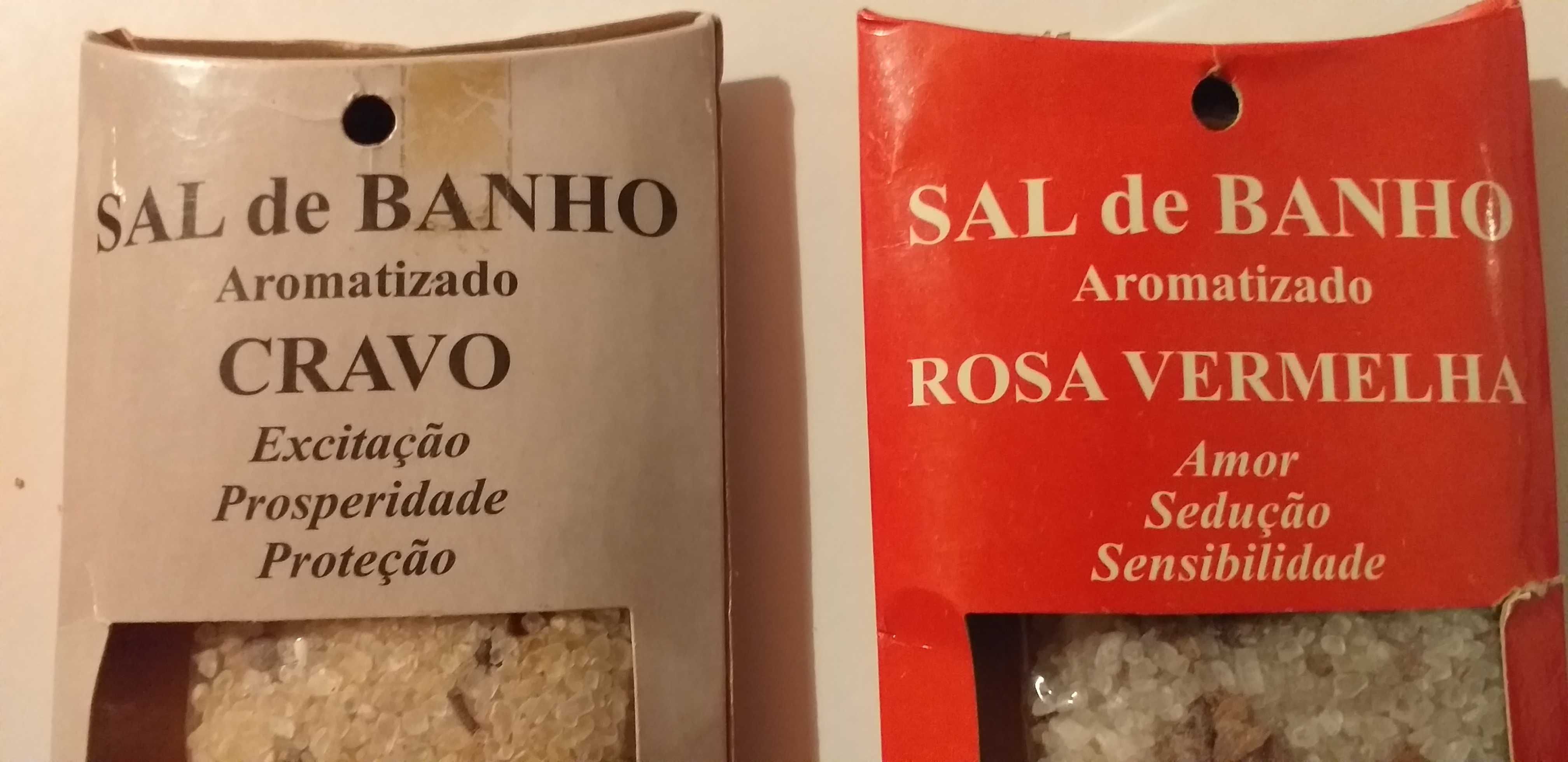 Sal de banho - Cravo - Rosa Vermelha - portes incluidos