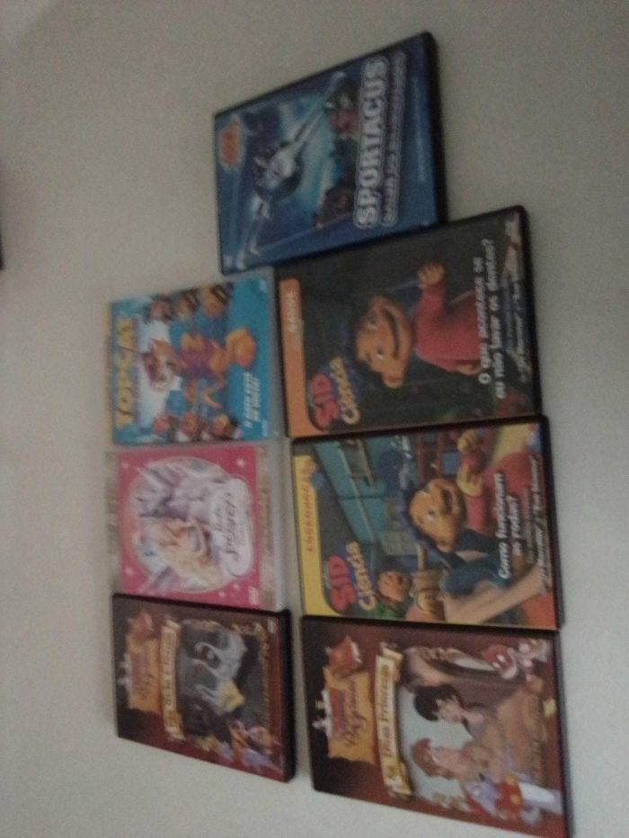 DVDs originais infantis