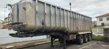 Galera de aluminio para transporte de produtos a granel