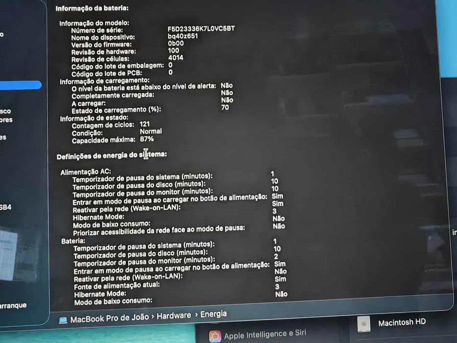 Macbook Pro M1 - 16 Polegadas - 512GB - 16GB Ram