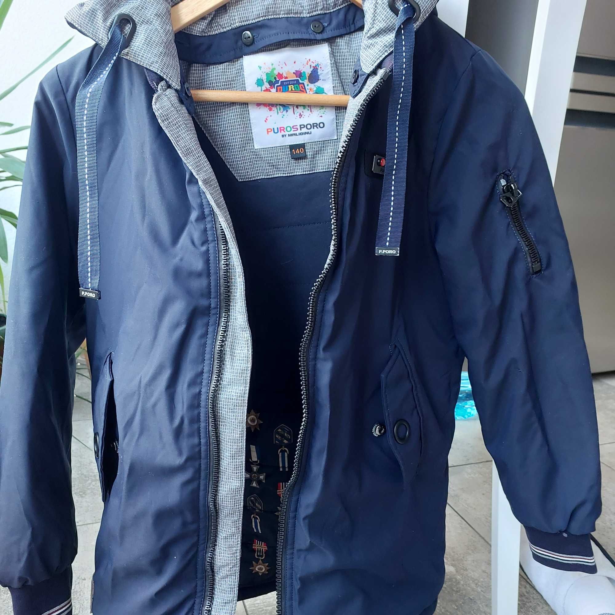 Куртка весняна хлопчику 140-146 см