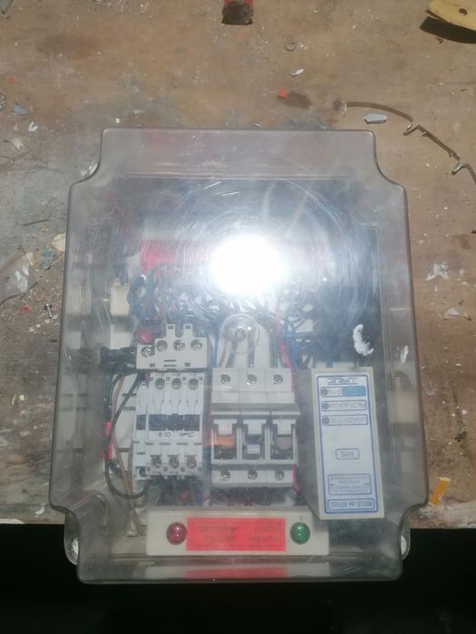 Quadro elétrico bombas furos depósitos