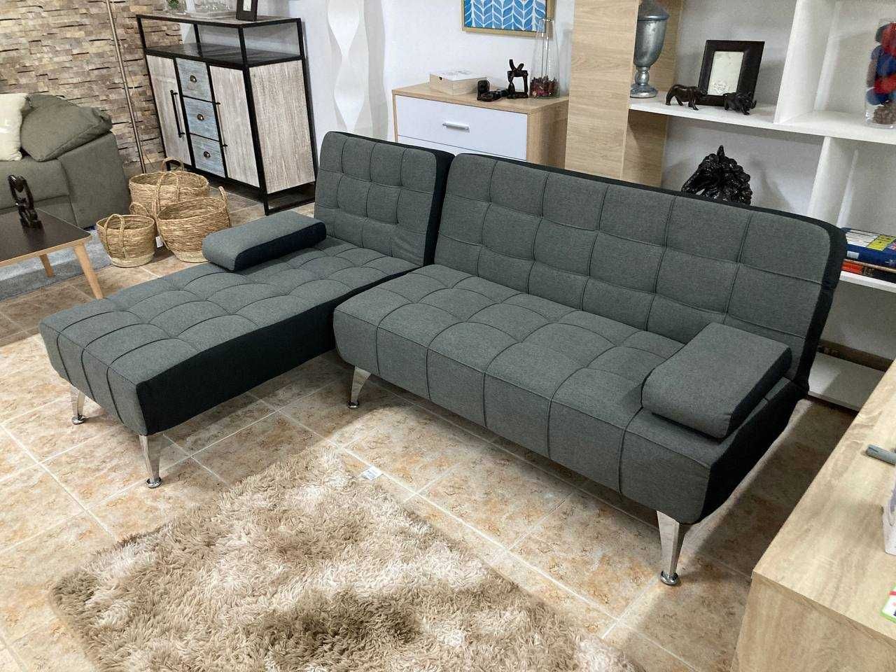 sofá cama chaise longue porte gratis