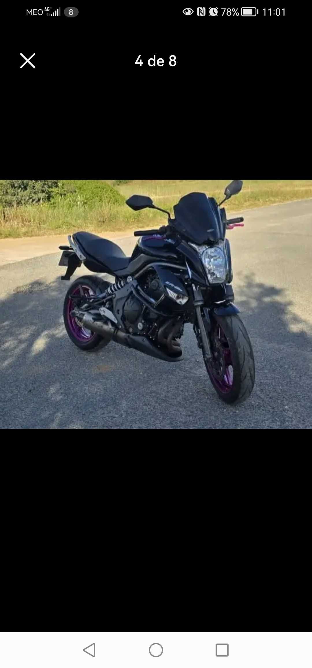 Kawasaki er6n Bom estado