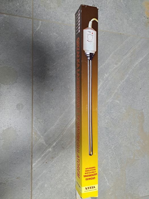 Nowa grzałka łazienkowa 1200w