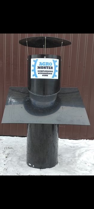 Kominy wentylacyjne do chlewni, kurników, obór