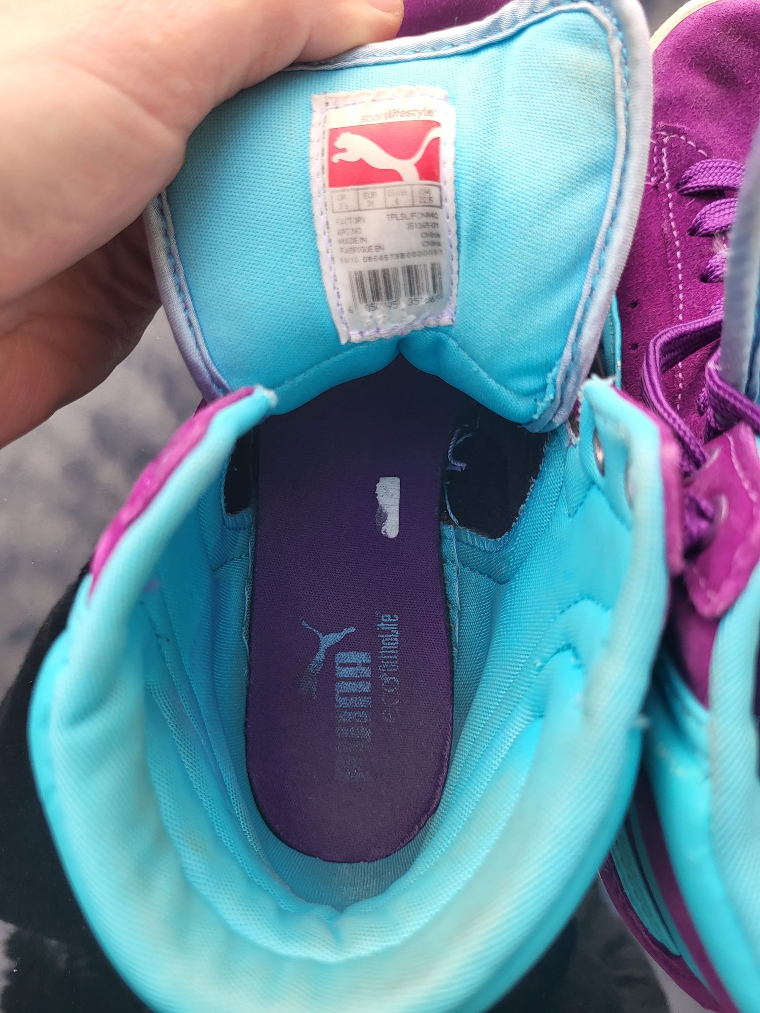 Buty  dla dziewczynki PUMA rozmiar 36