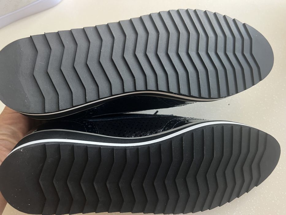 Нові Шкіряни туфлі, лофери, оксфорд hush puppies 24 см