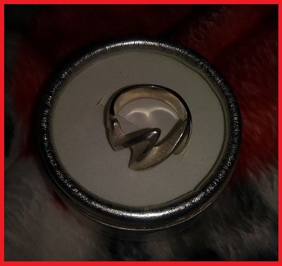 Piękny NOWY pierścionek FALA srebro 925 aż 8 gram! PREZENT WALENTYNKI