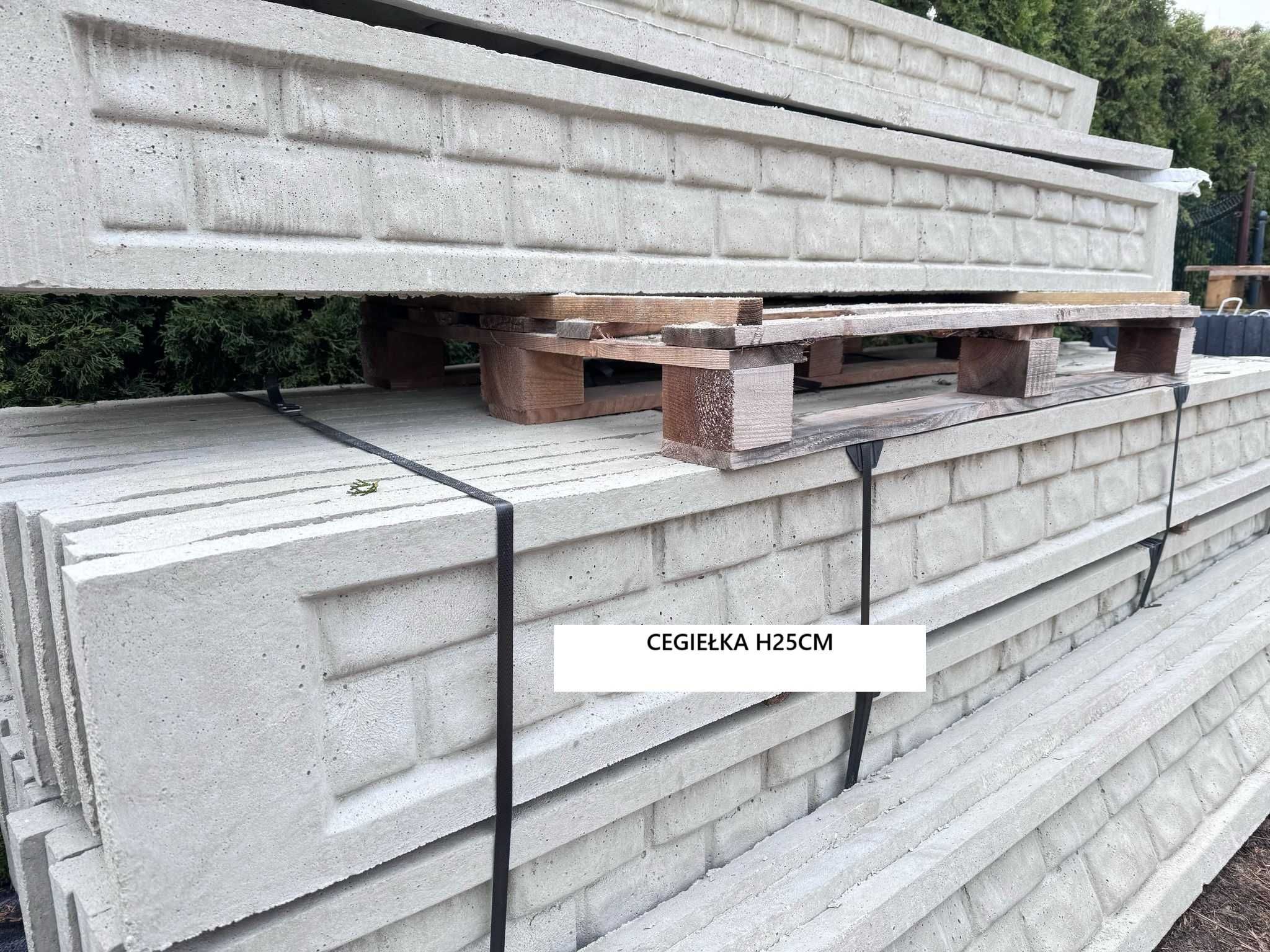Podmurówki betonowe 20cm, 25cm, 30cm, ogrodzenia