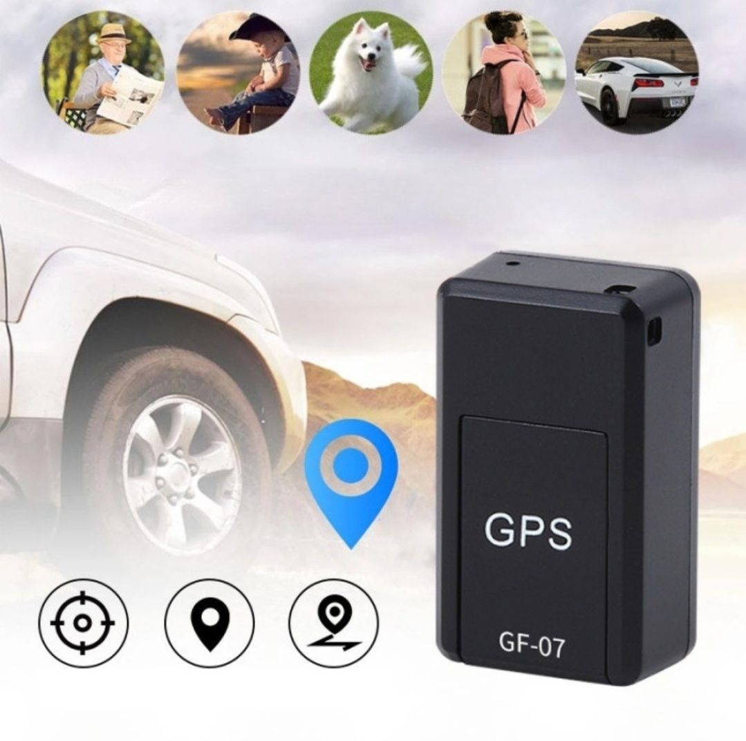 Магнітний GPS міні трекер Gf-07 GSM сигналізація + мікрофон