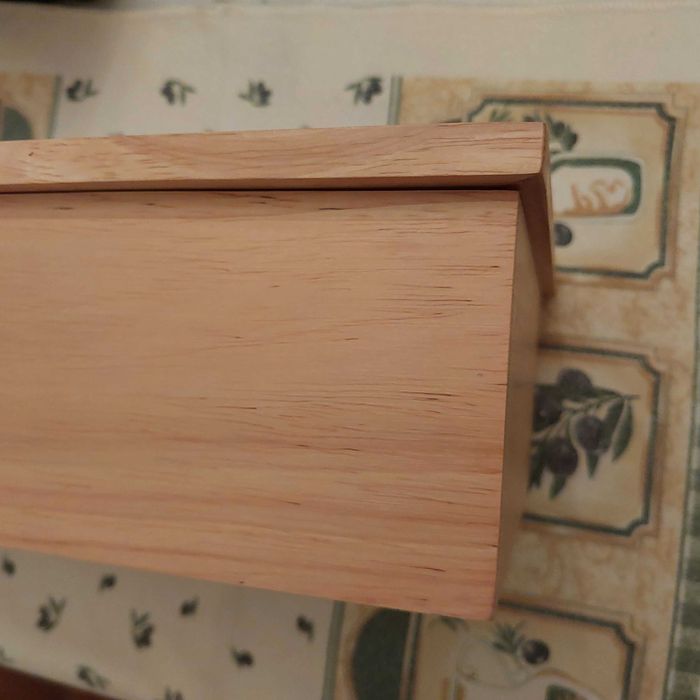 Drewniana skrzynka na herbatki  NOWA