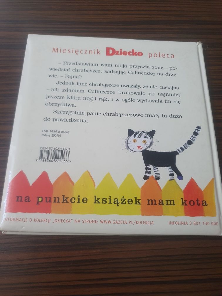 Książka dla dzieci "Calineczka"