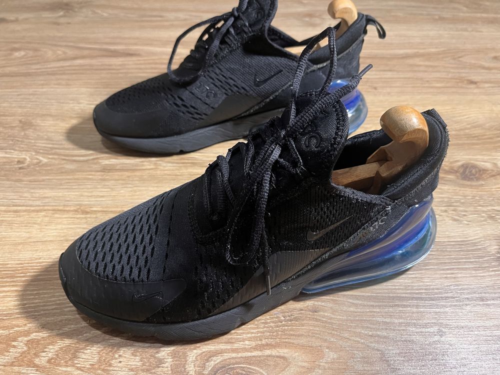 Чоловічі кросівки nike air max 270 black Розмір 45(29 см.)