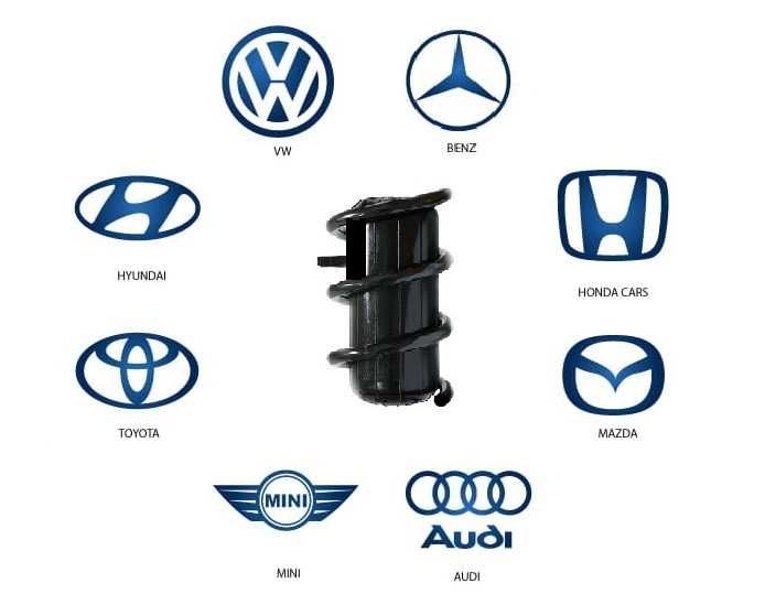 Пневмобалони в пружину, купить баллоны в пружины, пневмоподушки