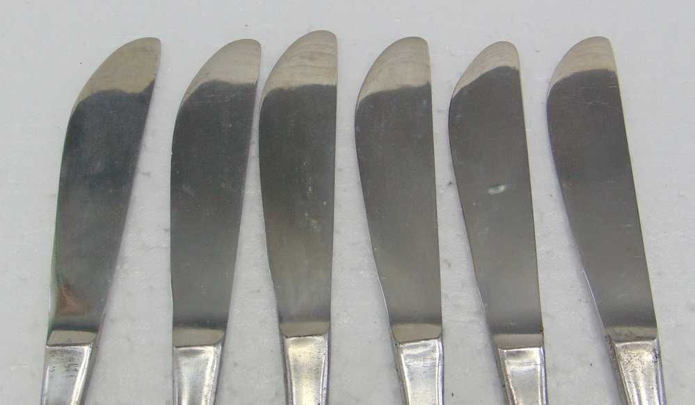 Radzieckie Sztućce, Noże нерж - 6 szt.