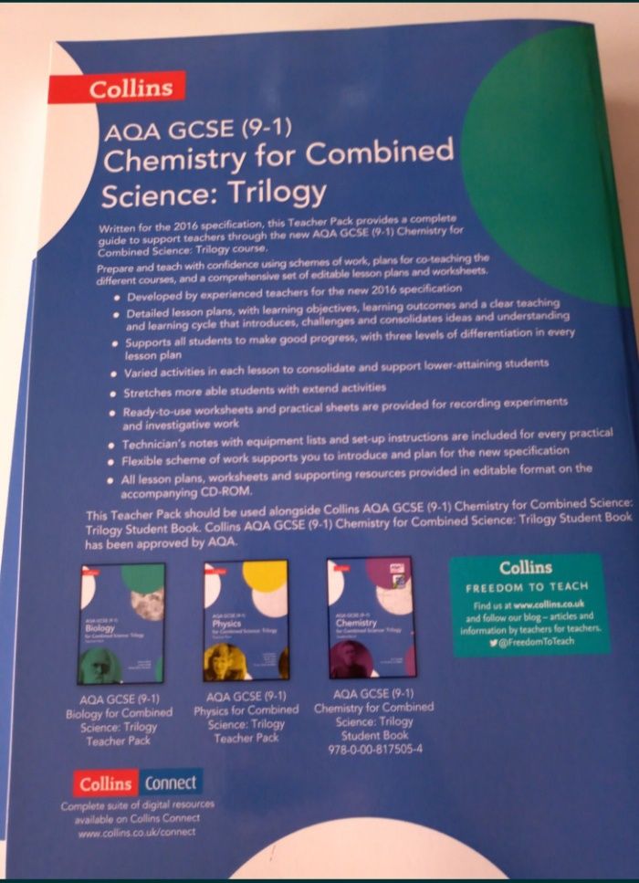 GCSE Science 9-1 - AQA GCSE Combined Science: Trilogy 9-1 Teacher Pack