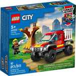 Лего Сіті Рятувальний пожежний позашляховик Lego City 60393