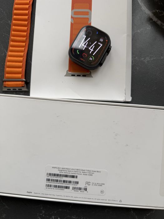 Apple Watch Ultra 2 Black 100% заряд ідеальний стан