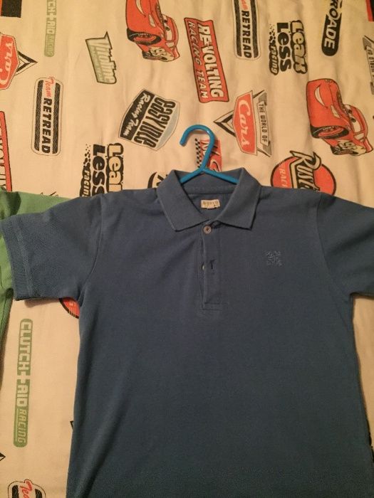 5 polos menino 8 anos Vendido azul Mayoral e vermelho