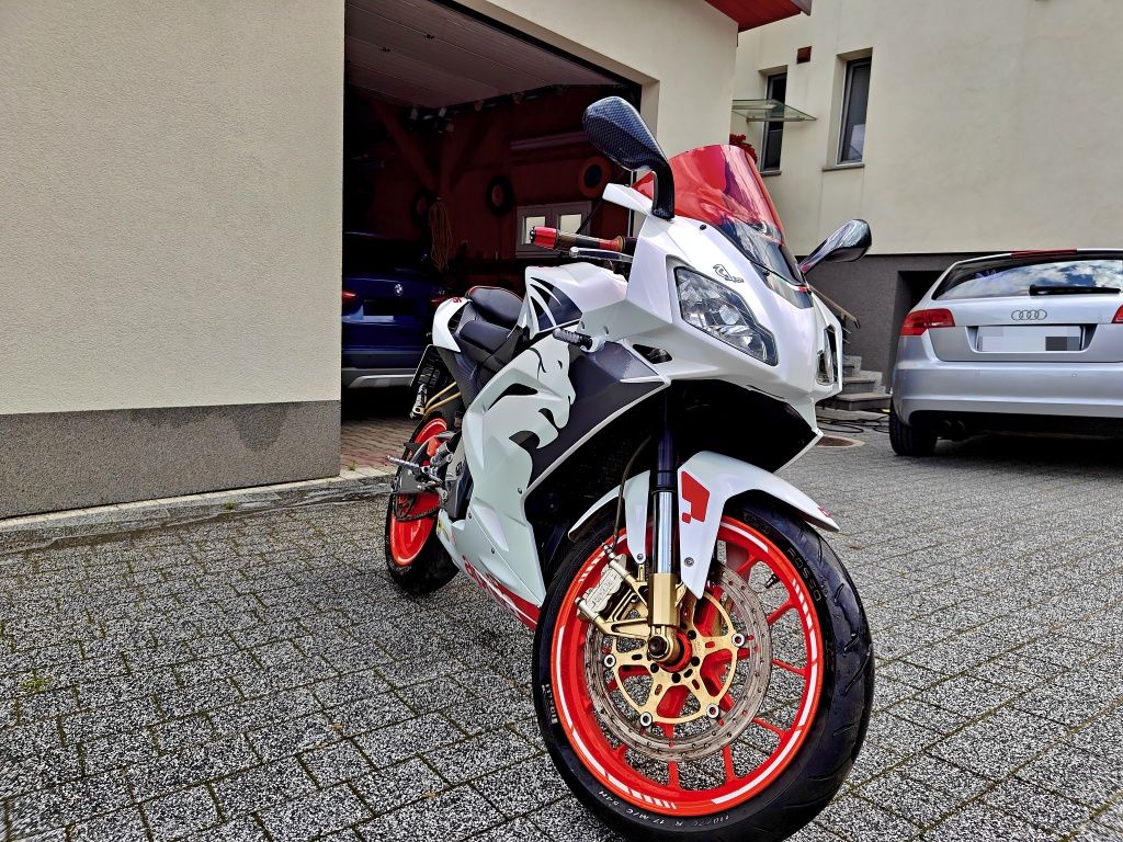 Aprilia RS125 odblokowana kat. B A1