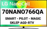 Telewizor LED LG 70NANO766QA 4K UHD Smart Pilot Magic