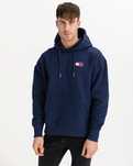 Oryginalna bluza Tommy Jeans Hilfiger S granatowa kaptur