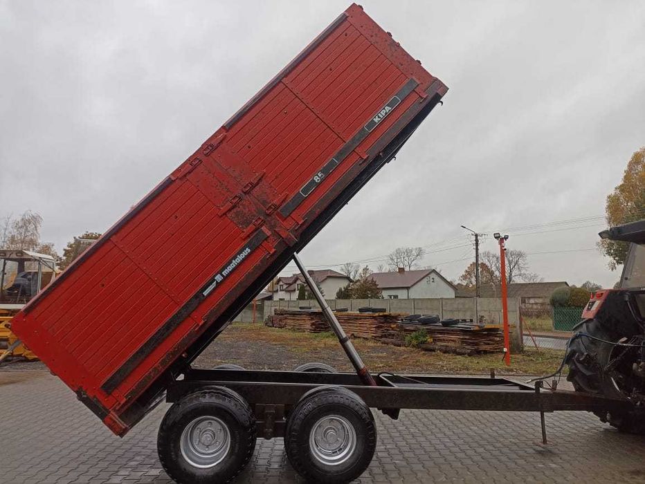 Przyczepa rolnicza wywrotka tandem  8.5t