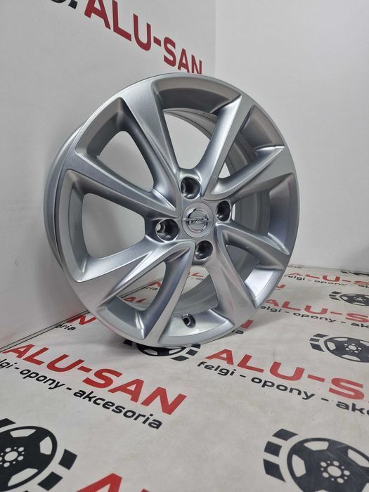NOWE/DEMO oryginalne alufelgi OPEL 16" 4x108  CorsaF , Mokka-Srebrne