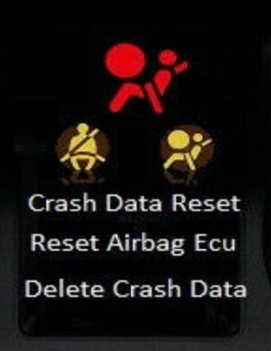 Чистка блоков Airbag crash data