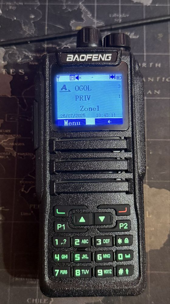 Krótkofalówka cyfrowa Baofeng DMR 1701