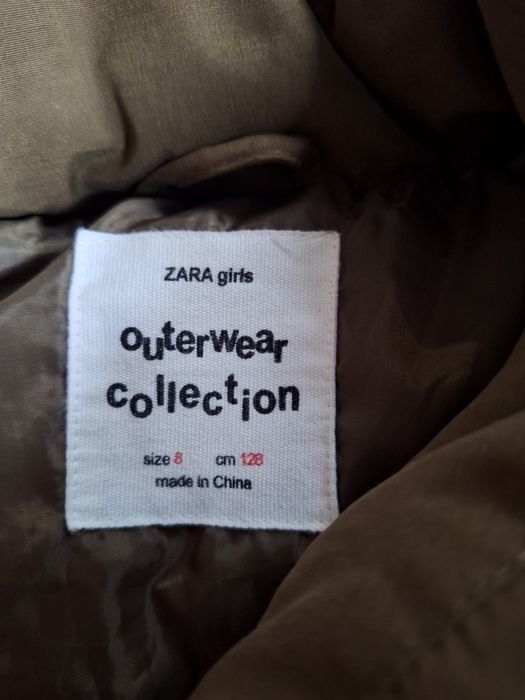 Куртка для дівчинки 128р zara осінь зима демісезон
