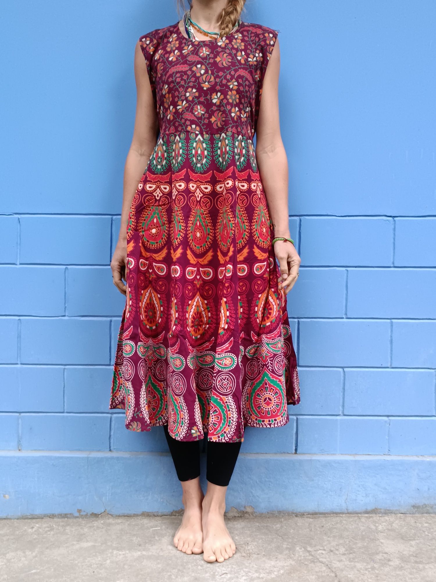 Sukienka bawełniana z Indii