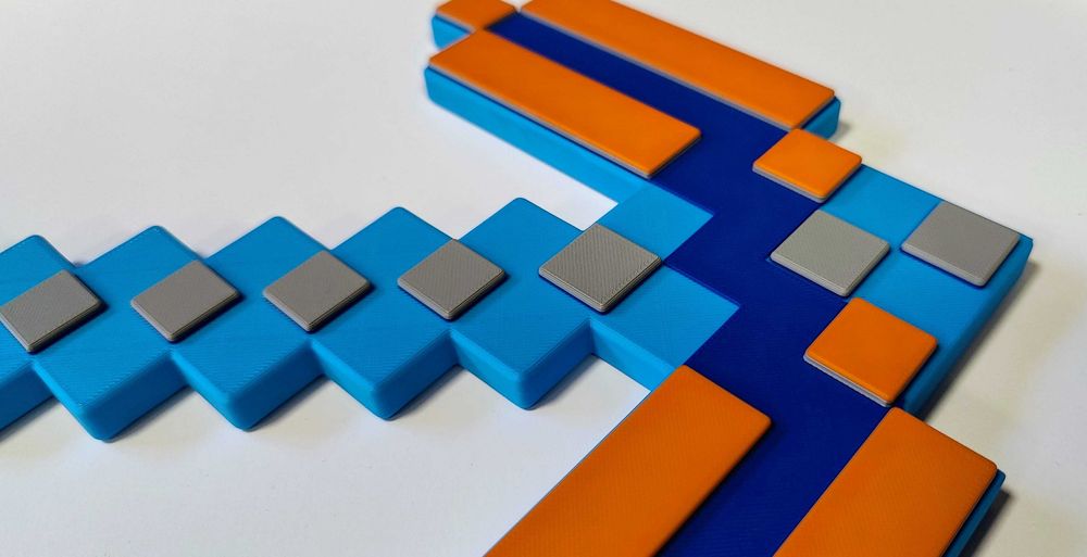 Kilof w stylu Minecraft z Twoim imieniem  - Warszawa/wysyłka