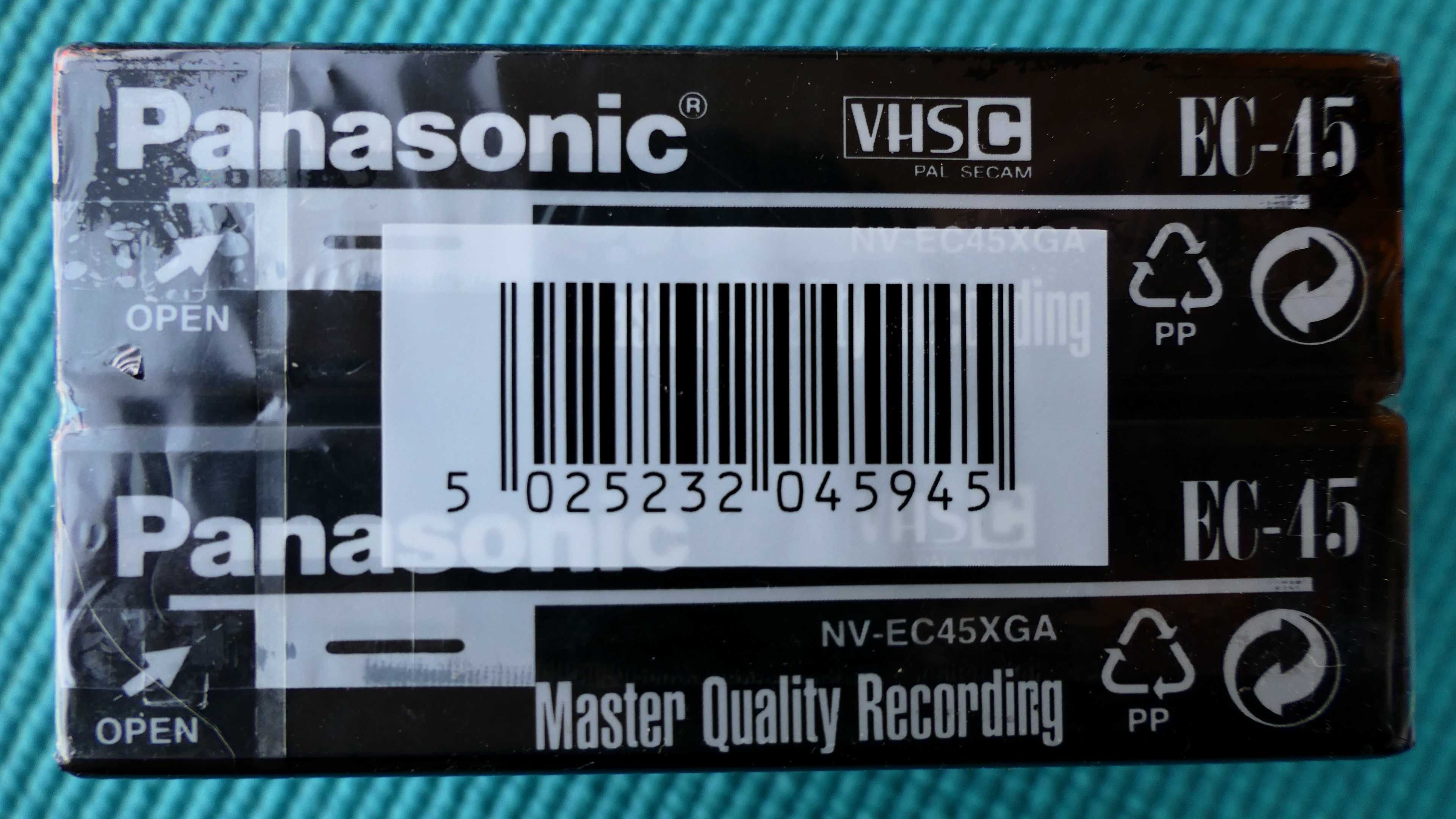 Kasety Panasonic VHS-C