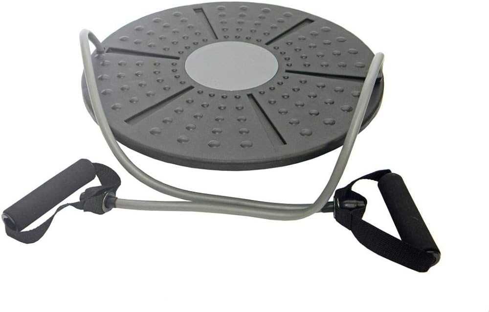 Plataforma de Equilíbrio e Elásticos d força num só equipamento, 2 em1