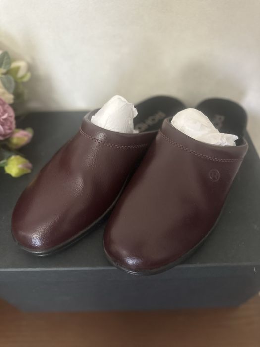 Шкіряні тапці чоловічі Rohde Varberg