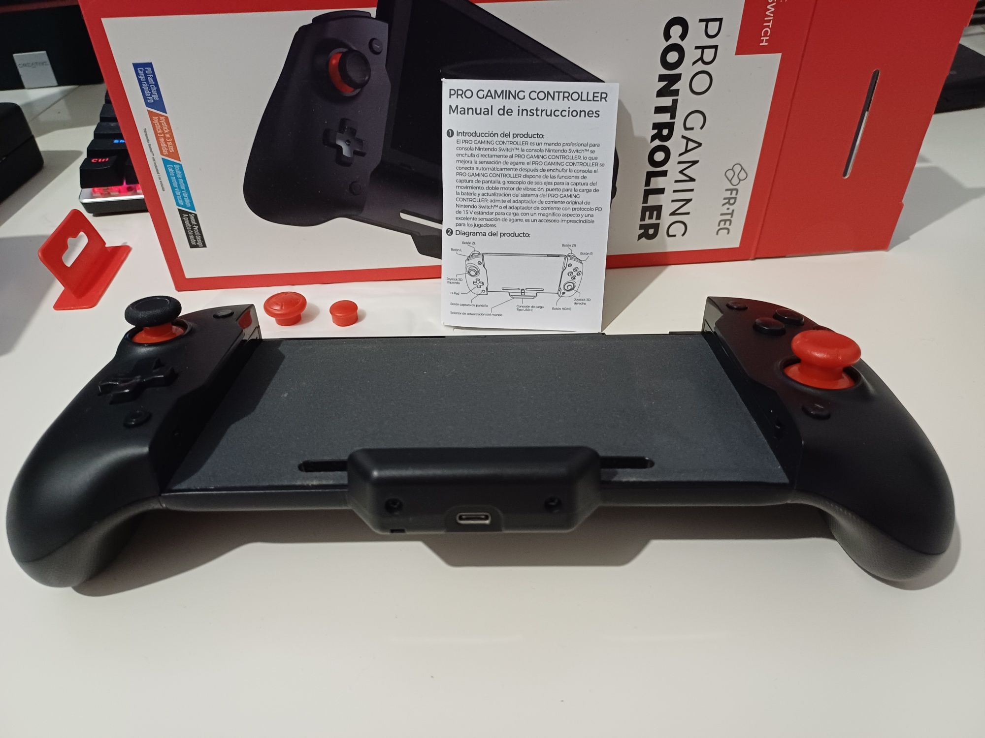 Pro gaming controller Nintendo switch v1 e v2