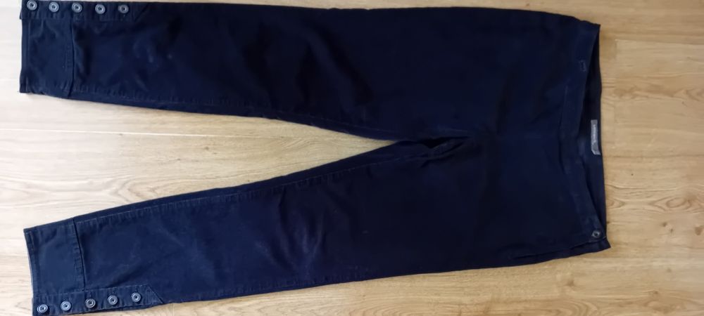 Tregginsy spodnie damskie Sandwich, sztruksowe, brązowe, rozm. 40