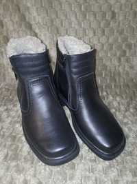 Шкіряні чоловічі чоботи ,зимові 42 розмір