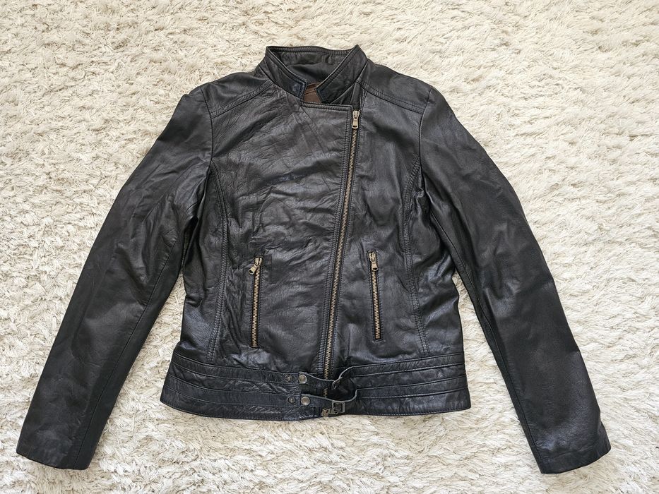 куртка шкіра жіноча стан нової, не підійшов розмір, р.50 (M/L)