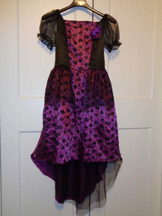 strój przebranie sukienka na halloween bal karnawałowy rozm. 140