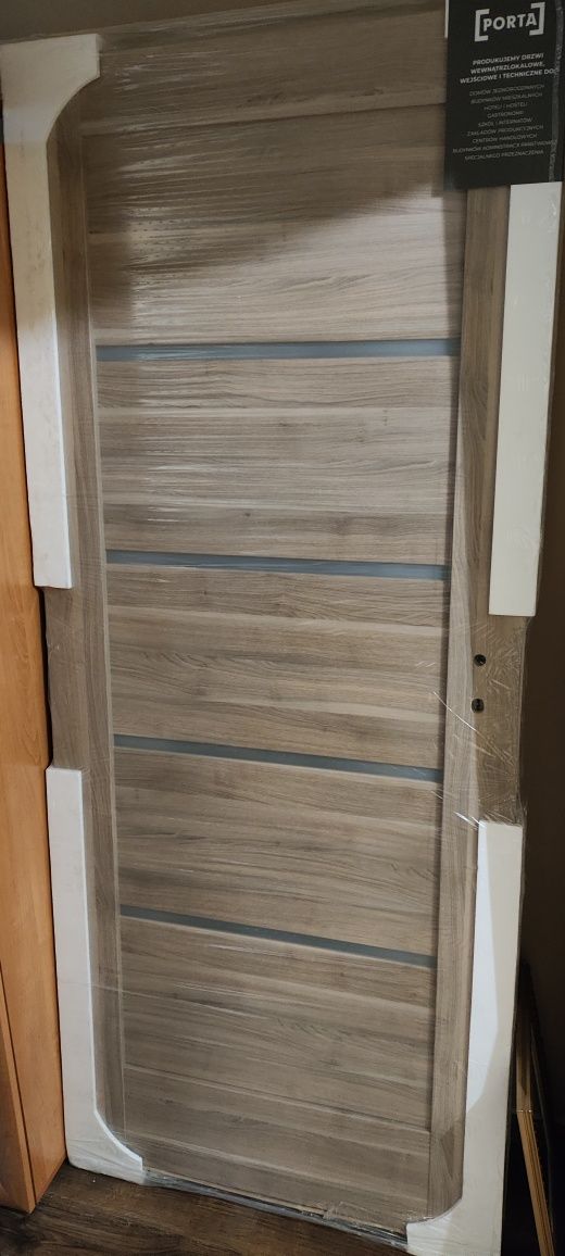 Drzwi wewnętrzne Porta 80 akacja srebrna + ościeżnica