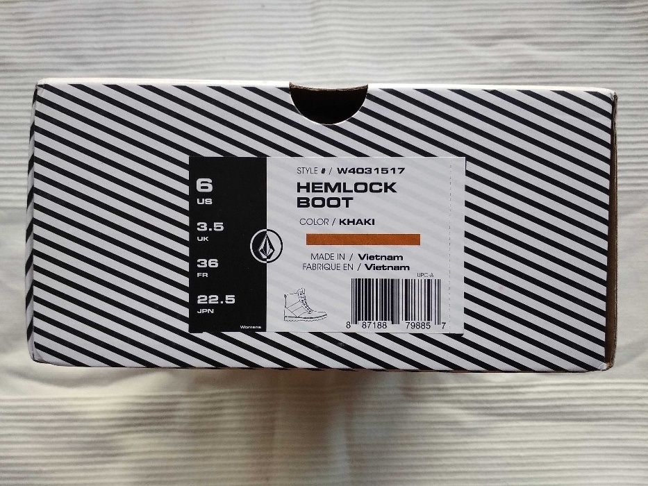 VOLCOM NOWE buty / botki model HEMLOCK rozmiar 36